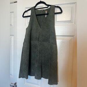 Free People Suede Shift Dress
